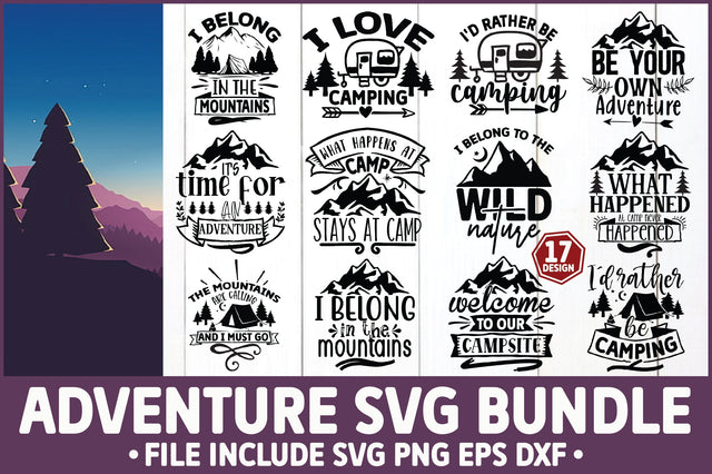 Adventure SVG Bundle SVG Ariyan 