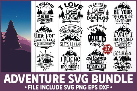 Adventure SVG Bundle SVG Ariyan 