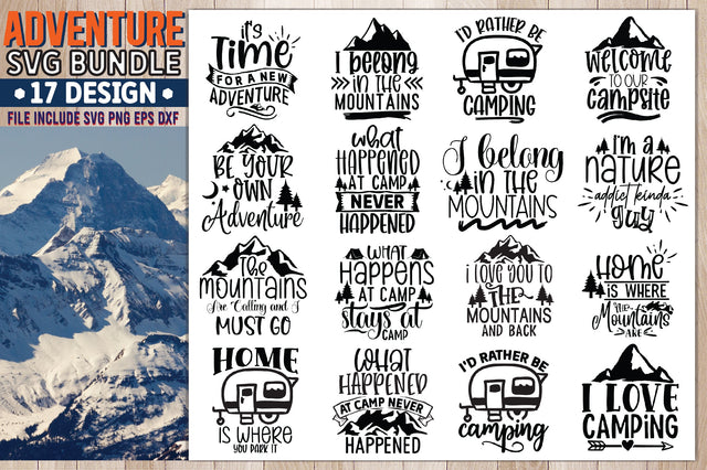 Adventure SVG Bundle SVG Ariyan 