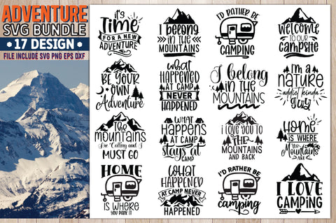 Adventure SVG Bundle SVG Ariyan 