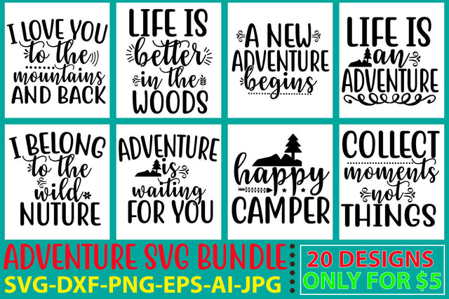 Adventure Svg Bundle SVG Syaman 