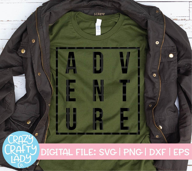 Adventure SVG Crazy Crafty Lady Co. 