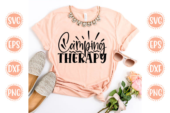 Adventure Svg Design Camping therapy SVG SH_Tee store 