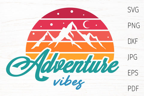 Adventure svg, mountain svg, camping svg cut file, explore SVG Digital Rainbow Shop 