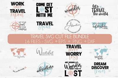 Adventure & Travel Bundle SVG DIYxe Designs