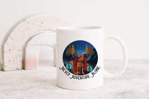 Adventure with Dog Fall Sublimation Sublimation Jagonath Roy 