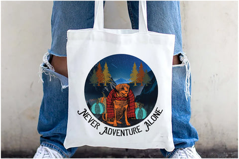 Adventure with Dog Fall Sublimation Sublimation Jagonath Roy 