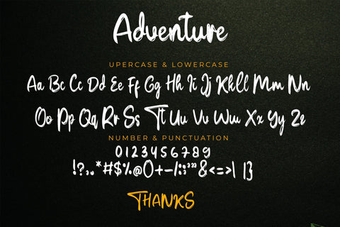 Adventures Font LetterdayStudio 