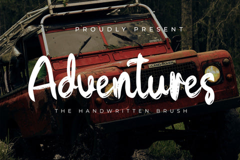 Adventures Font LetterdayStudio 