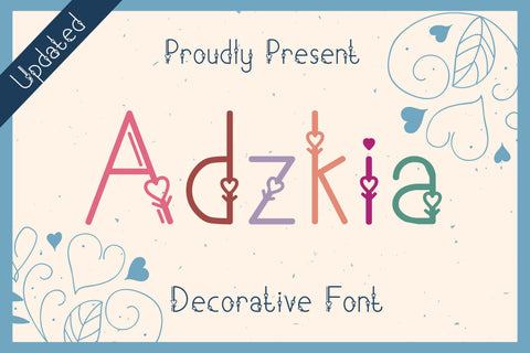 Adzkia Font Aisyah 