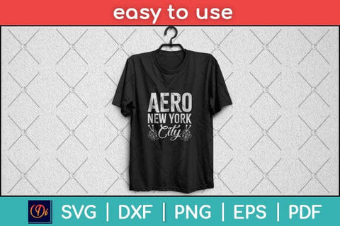 Aero New York City Crochet Svg Design SVG artprintfile 