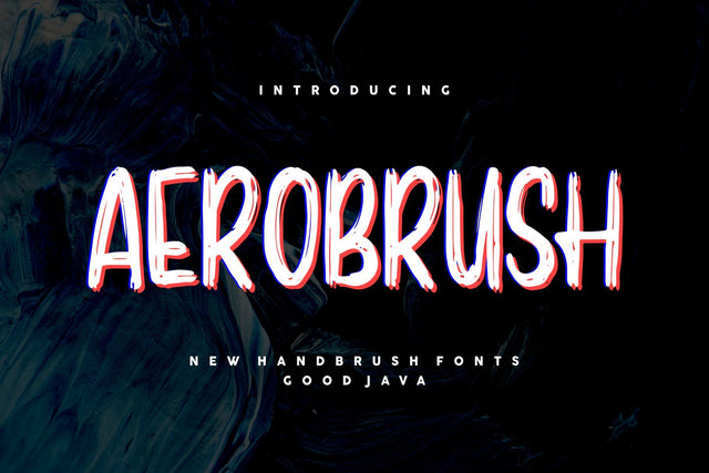 Aerobrush Font Good Java 