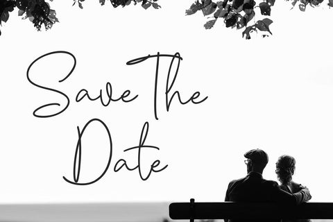 Aesthetic - Monoline Calligraphy Font Font Alpaprana Studio 