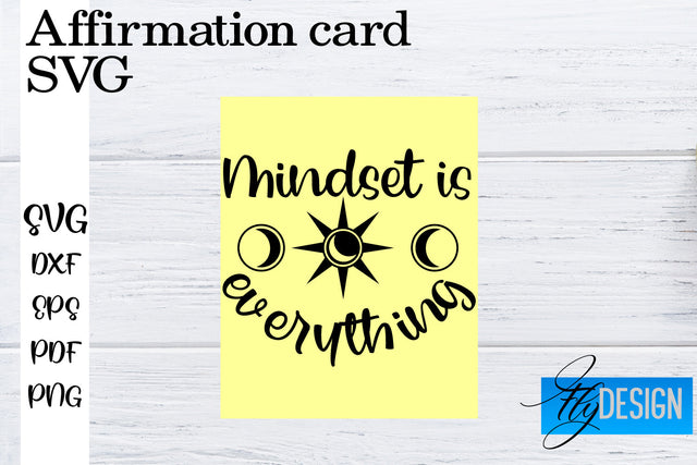 Affirmation Cards SVG | Positive Affirmation SVG SVG Fly Design 