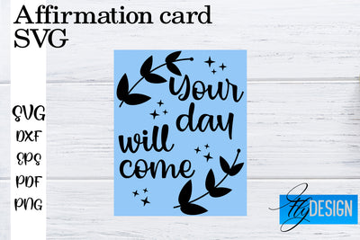 Affirmation Cards SVG | Positive Affirmation SVG SVG Fly Design 