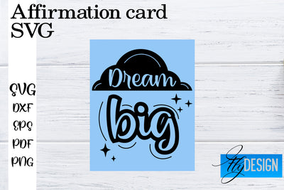 Affirmation Cards SVG | Positive Affirmation SVG SVG Fly Design 