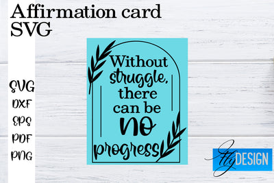 Affirmation Cards SVG | Positive Affirmation SVG SVG Fly Design 