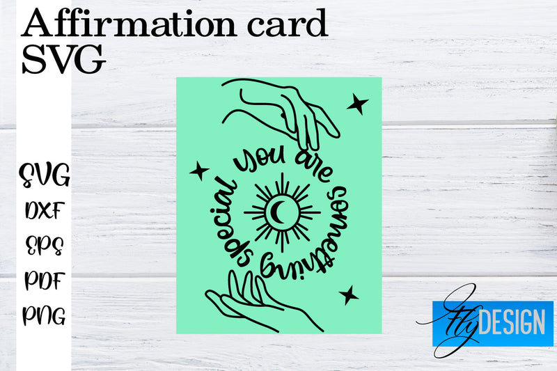 Affirmation Cards SVG | Positive Affirmation SVG SVG Fly Design 