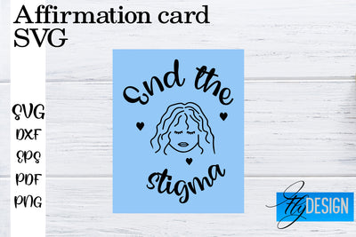 Affirmation Cards SVG | Positive Affirmation SVG SVG Fly Design 