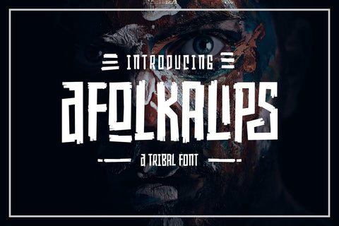 Afolkalips Font Arterfak Project 