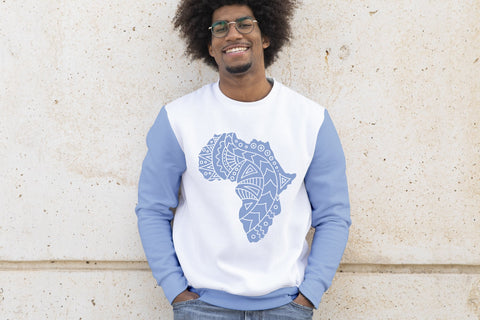 Africa SVG, Black history month Africa map Mandala Zentangle SVG Digital Rainbow Shop 