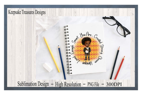 African American Boy, Children Empowerment, Black Little Boy, Sublimation PNG, T-Shirt Design, Digital Download, Sublimation Printing Sublimation Keepsake Treasures Designs LLC. 