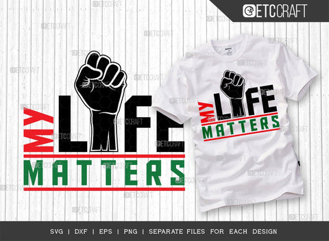 African American Bundle Vol-09 | Black Dads Matter Svg | Black Lives Matter Svg | My Future Matters Svg | Our Lives Matter Svg | African American Quote Design SVG ETC Craft 