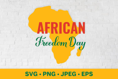 African Freedom Day. Africa SVG SVG LaBelezoka 