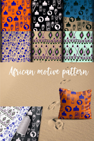 African patterns Digital Pattern Natasha Prando 