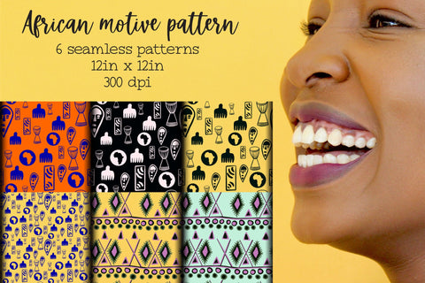 African patterns Digital Pattern Natasha Prando 