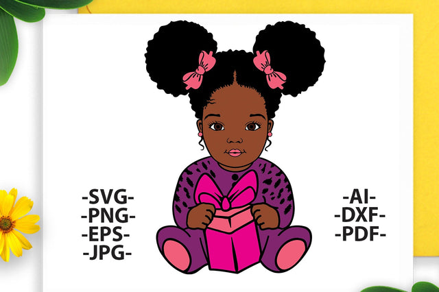 Afro Girl Svg, Baby girl Svg, Afro baby Svg, Afro Woman, Black Woman, Peekaboo girl Svg, African American, Svg Cut files SVG 1uniqueminute 