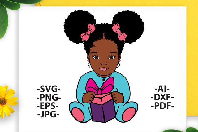 Afro Girl Svg, Baby girl Svg, Afro baby Svg, Afro Woman, Black Woman, Peekaboo girl Svg, African American, Svg Cut files SVG 1uniqueminute 