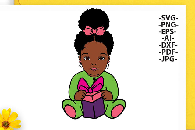 Afro Girl Svg, Baby girl Svg, Afro baby Svg, Afro Woman, Black Woman, Peekaboo girl Svg, African American, Svg Cut files SVG 1uniqueminute 