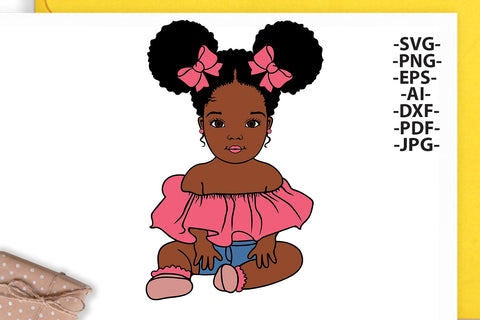 Afro Girl Svg, Peekaboo Girl Svg, Black Girl Svg, Puff Hair, Cute Girl Svg, Banana, African Svg, Black History, Black Queen, Svg Cut files SVG 1uniqueminute 