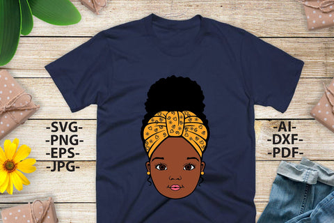 Afro girl Svg, Peekaboo girl Svg, Turban Wrap, Black Woman, Black History, Cute girl Svg, Africa Svg, African American, Svg Cut files SVG 1uniqueminute 