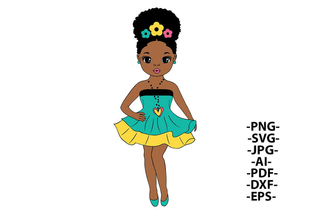 Afro Girl Svg, Sweet Girl Svg, Beauty Black Woman, Crown Svg, Fashion Afro Svg, Black Woman Clipart, Super Cute Afro Girl, Svg Cut Files SVG 1uniqueminute 