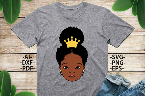 Afro Queen Svg, Afro Girl Svg, Melanin Queen Svg, Crown, Princess Svg, Cute Girl Svg, Peekaboo Girl Svg, African American, Svg Cut Files SVG 1uniqueminute 