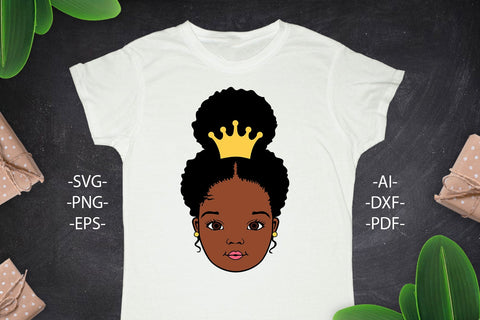 Afro Queen Svg, Afro Girl Svg, Melanin Queen Svg, Crown, Princess Svg, Cute Girl Svg, Peekaboo Girl Svg, African American, Svg Cut Files SVG 1uniqueminute 
