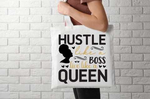 Afro Woman SVG Bundle SVG DESIGNISTIC 