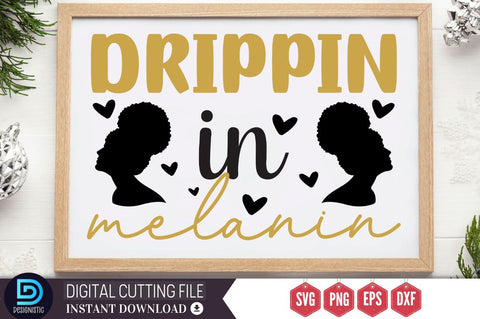 Afro Woman SVG Bundle SVG DESIGNISTIC 