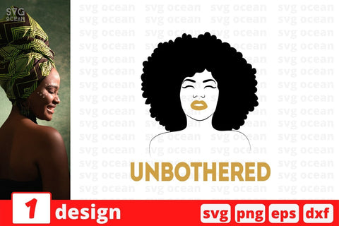 Afro Woman SVG Bundle SVG SvgOcean 