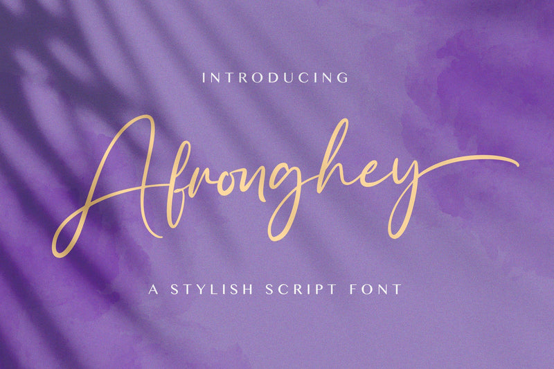 Afronghey - Handwritten Font Font StringLabs 