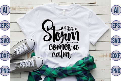 After a storm comes a calm svg SVG orpitasn 