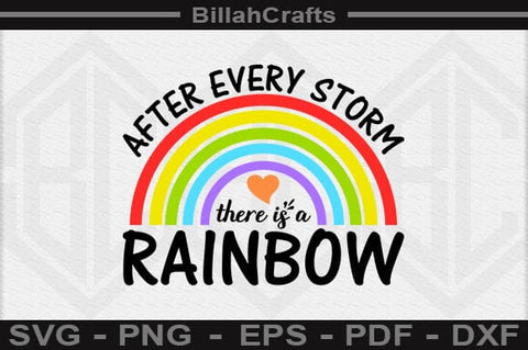 After Every Storm There Is A Rainbow SVG File - So Fontsy