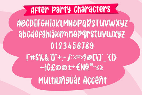 After Party Font Font Holydie Studio 