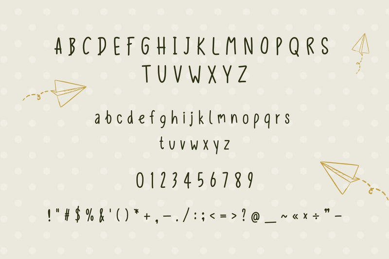 After School - Cute Handwritten Font - So Fontsy