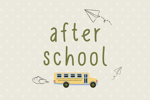 After School - Cute Handwritten Font Font ChiraaDesign 