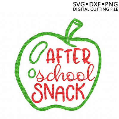 After School Snack SVG Design SVG So Fontsy Design Shop 