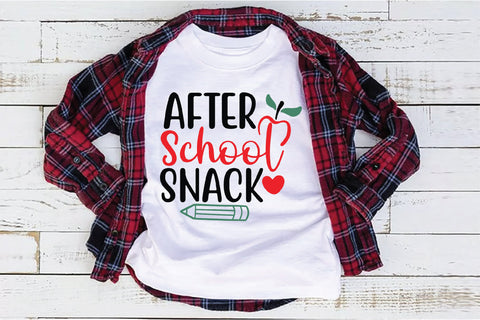 After School Snack SVG SVG Creativeart88 
