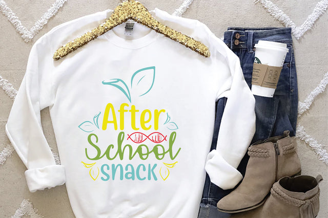 After School Snack SVG SVG Creativeart88 